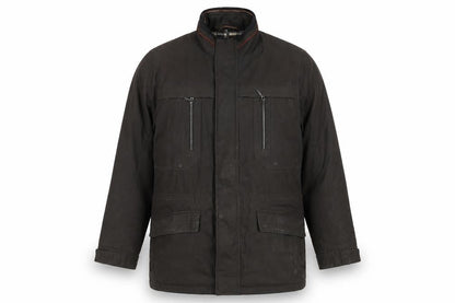 Mens UK Size L Cabano Brown Parka Coat