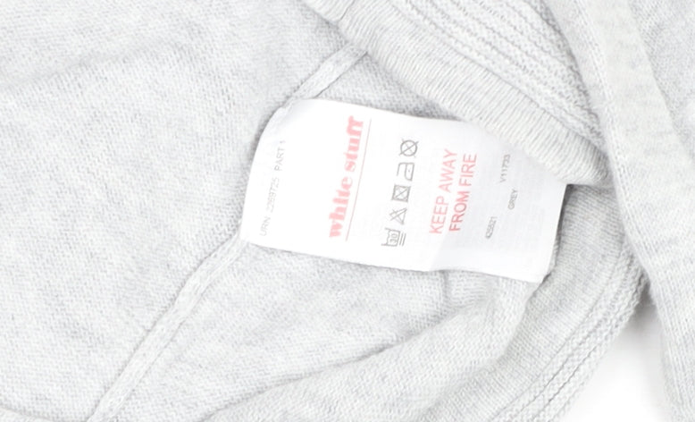 Womens UK Size 8 White Stuff Grey Pullover Jumper