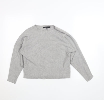 Womens UK Size XS Karen Millen Grey Pullover Jumper