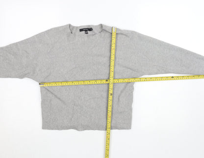 Womens UK Size XS Karen Millen Grey Pullover Jumper