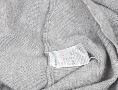 Womens UK Size XS Karen Millen Grey Pullover Jumper