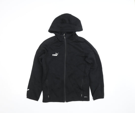 Boys UK Size 11-12 Years PUMA Black Track Jacket
