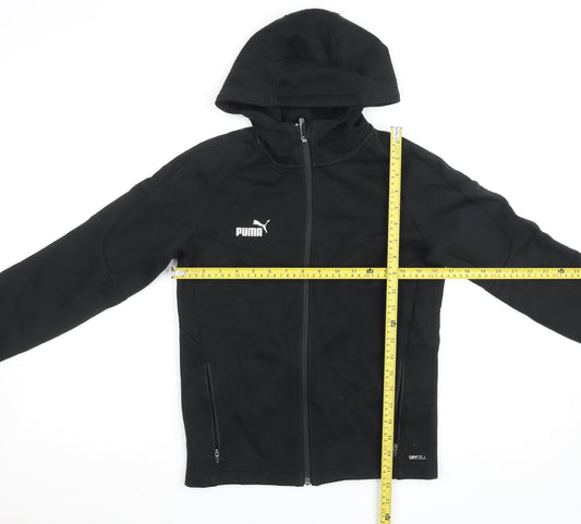 Boys UK Size 11-12 Years PUMA Black Track Jacket
