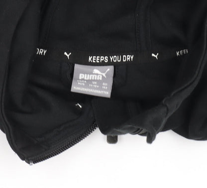 Boys UK Size 11-12 Years PUMA Black Track Jacket