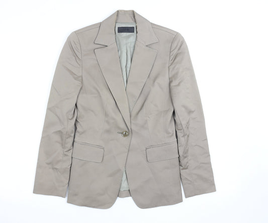 Womens UK Size 8 ICB Beige Basic Jacket