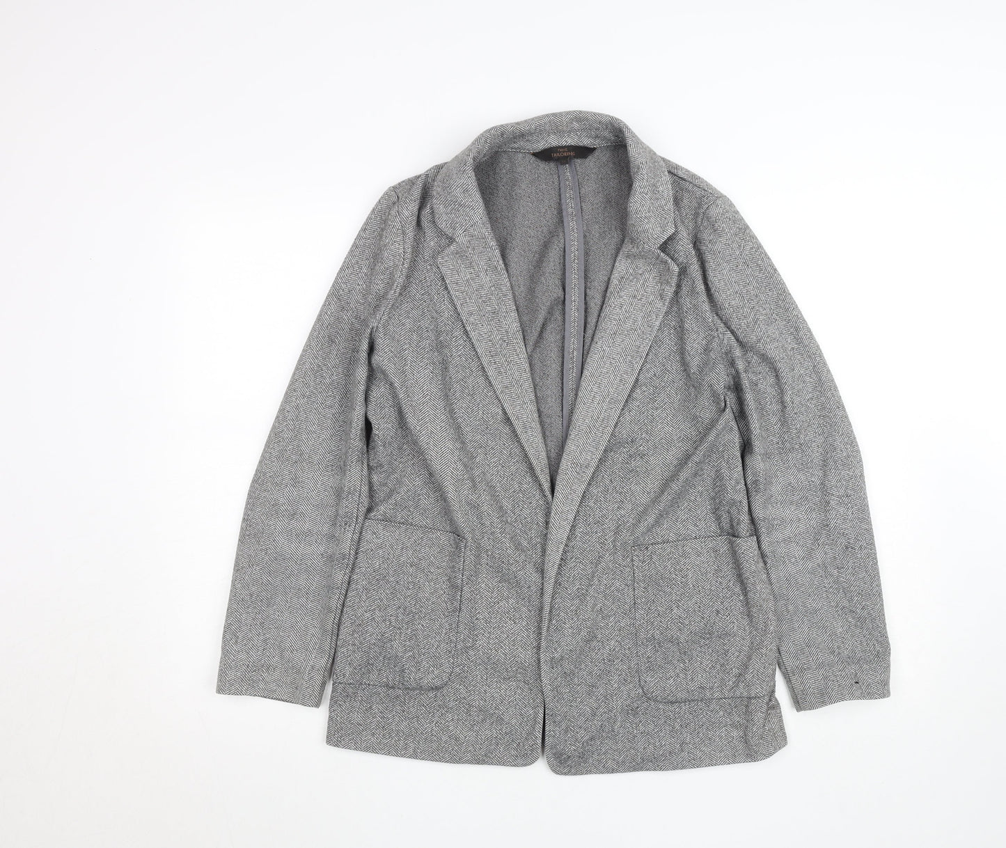 Womens UK Size 10 NEXT Grey Blazer