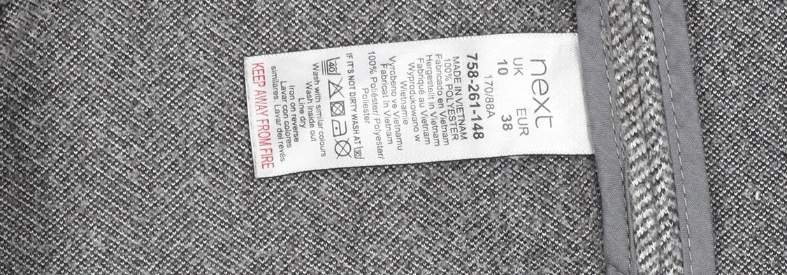 Womens UK Size 10 NEXT Grey Blazer