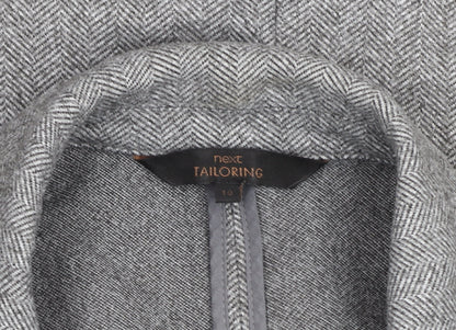 Womens UK Size 10 NEXT Grey Blazer