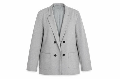 Womens UK Size 10 Dorothy Perkins Grey Basic Jacket