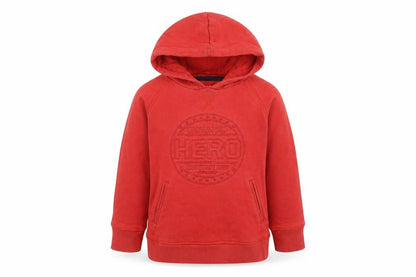 Boys UK Size 8 Years Okaïdi Red Pullover Hoodie