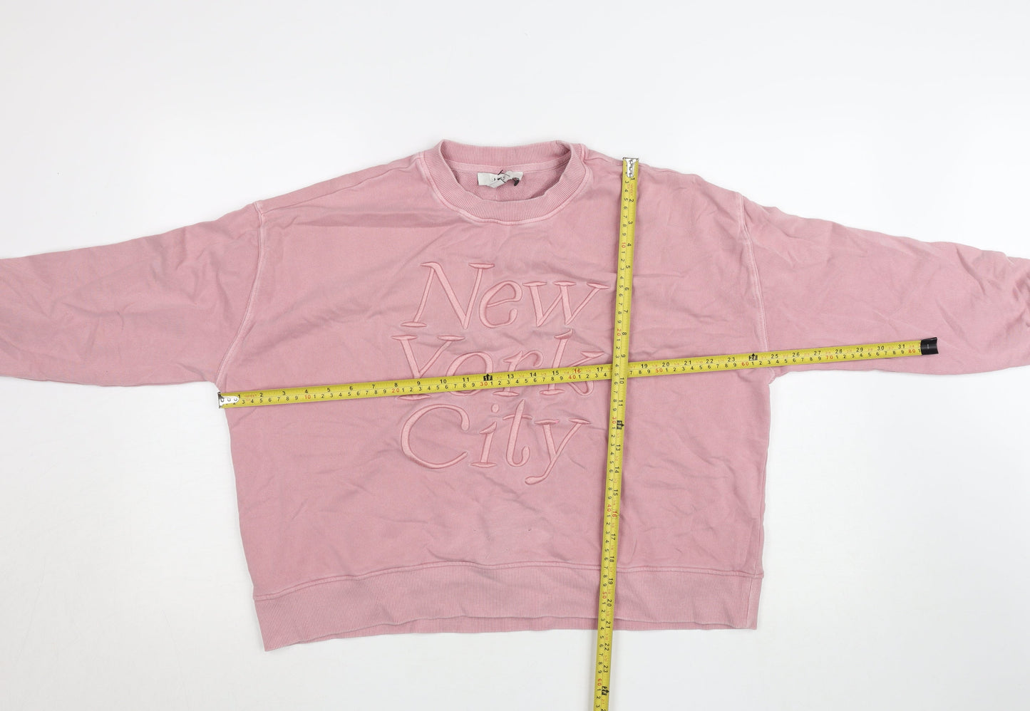 Womens UK Size L Marks and Spencer Pink Pullover Sweatshirt