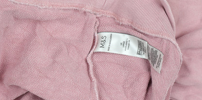 Womens UK Size L Marks and Spencer Pink Pullover Sweatshirt