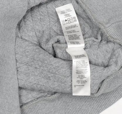 F&F Boys Grey Quilted Crew Neck Pullover Sweatshirt 11-12 Years