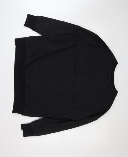 Unisex Adults UK Size XL Sixth June Black Pullover Sweatshirt