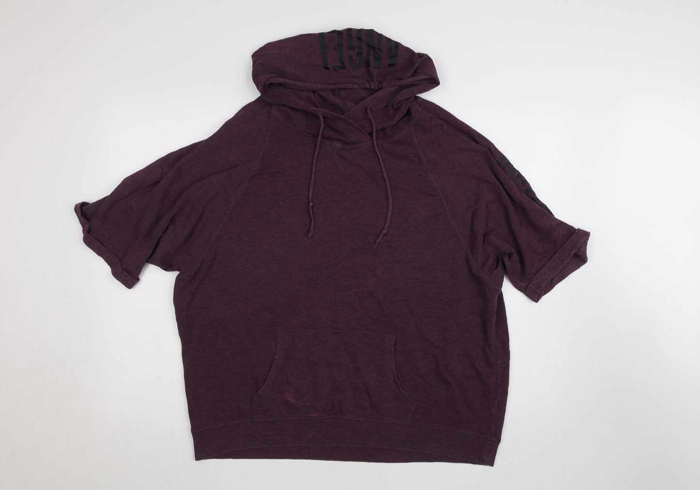 Womens UK Size L Victoria's Secret Purple Pullover Hoodie