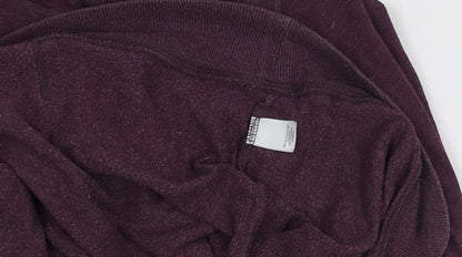 Womens UK Size L Victoria's Secret Purple Pullover Hoodie