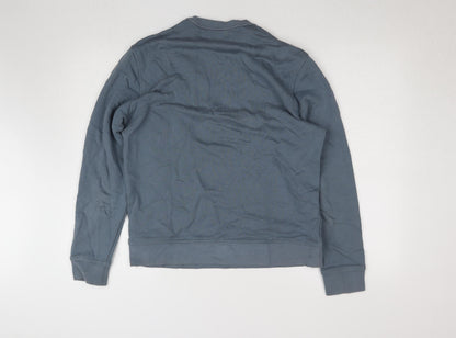 Womens UK Size M COS Blue Pullover Sweatshirt