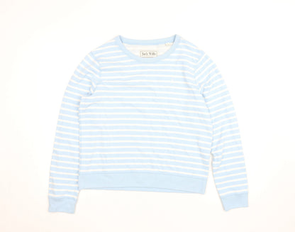 Womens UK Size M Jack Wills Blue Pullover Sweatshirt