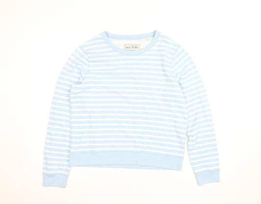 Womens UK Size M Jack Wills Blue Pullover Sweatshirt