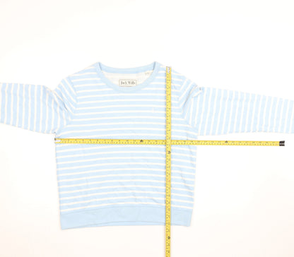 Womens UK Size M Jack Wills Blue Pullover Sweatshirt