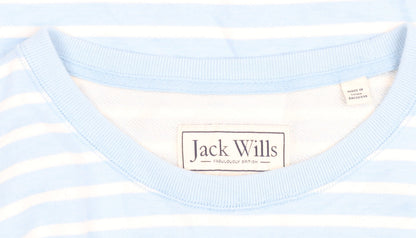 Womens UK Size M Jack Wills Blue Pullover Sweatshirt