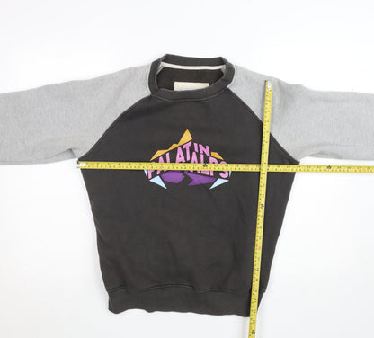 Womens UK Size M Clifton Multicoloured Pullover Sweatshirt