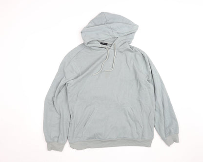Mens UK Size M H&M Grey Pullover Hoodie
