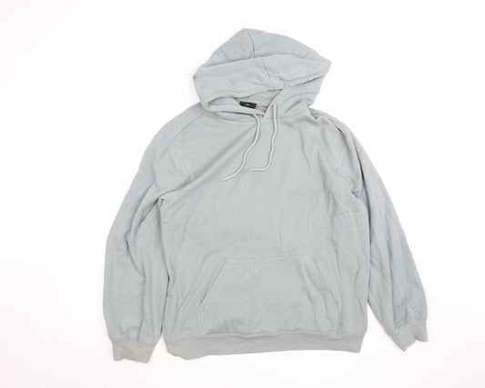 Mens UK Size M H&M Grey Pullover Hoodie