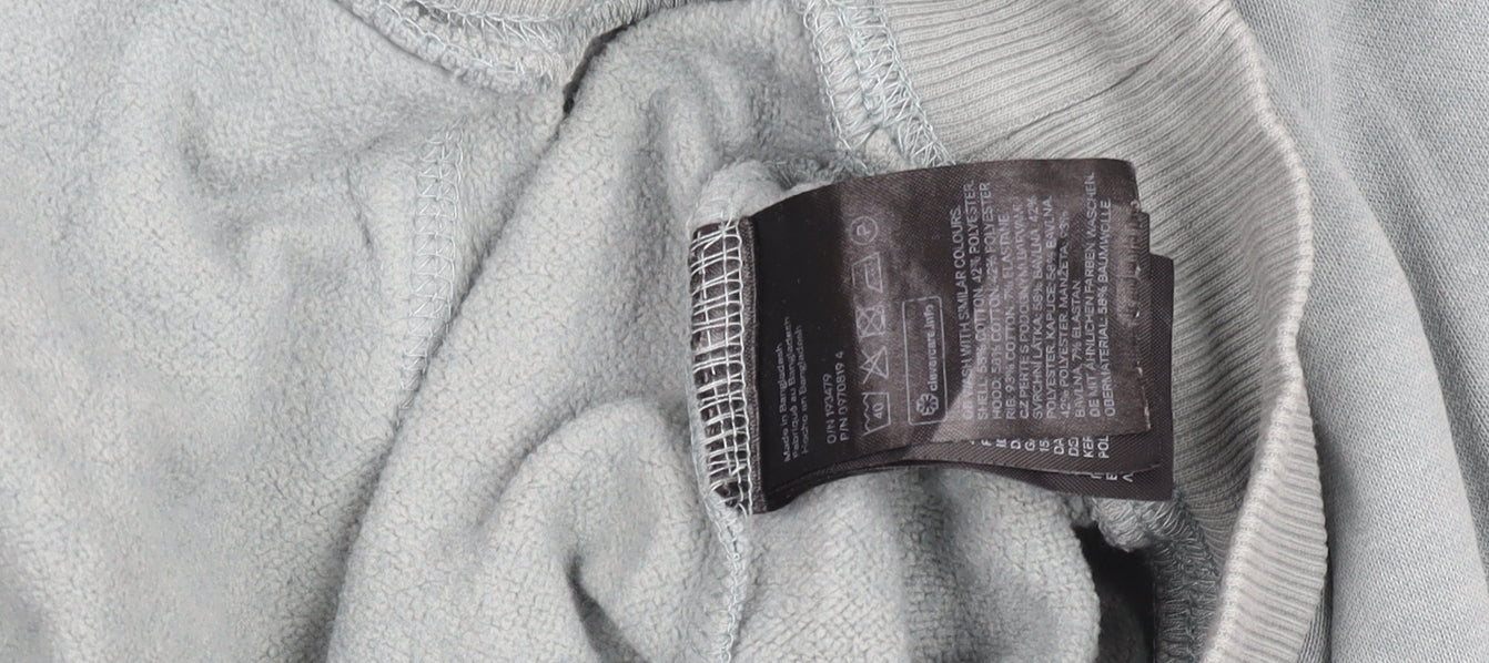 Mens UK Size M H&M Grey Pullover Hoodie