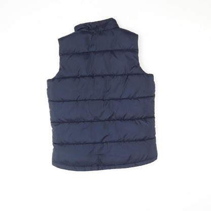 US Athletic Boys Blue 11 Years Padded Zip Bodywarmer Waistcoat