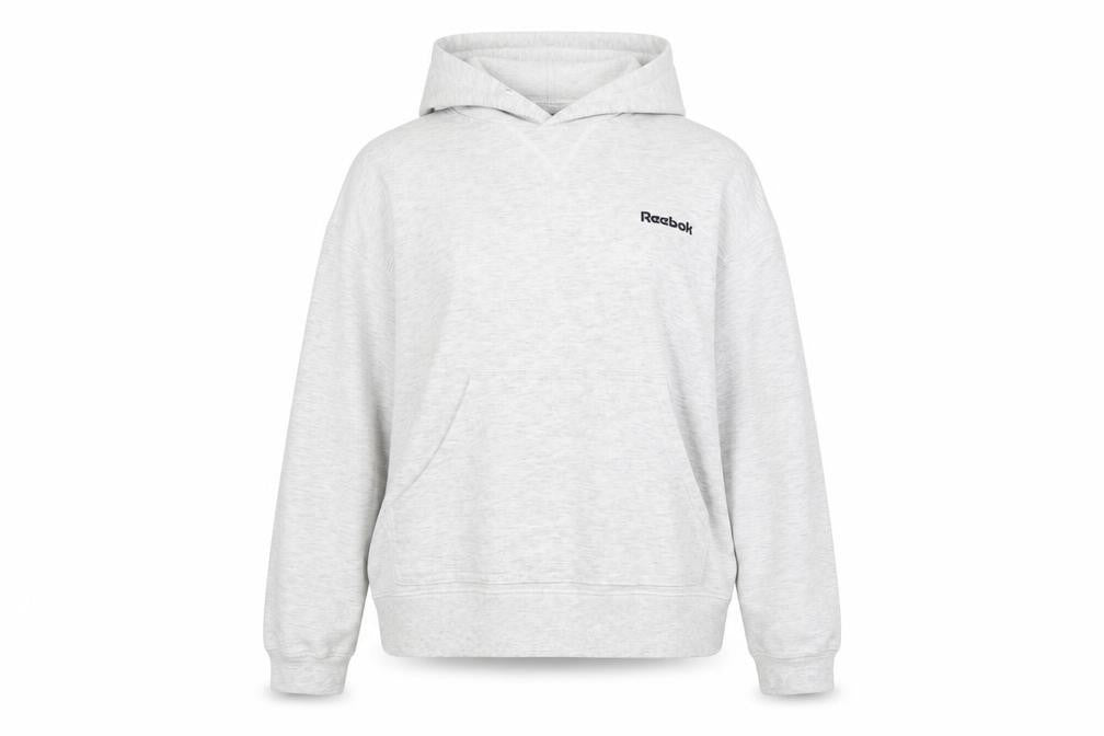 Womens UK Size 14 Reebok Grey Pullover Hoodie