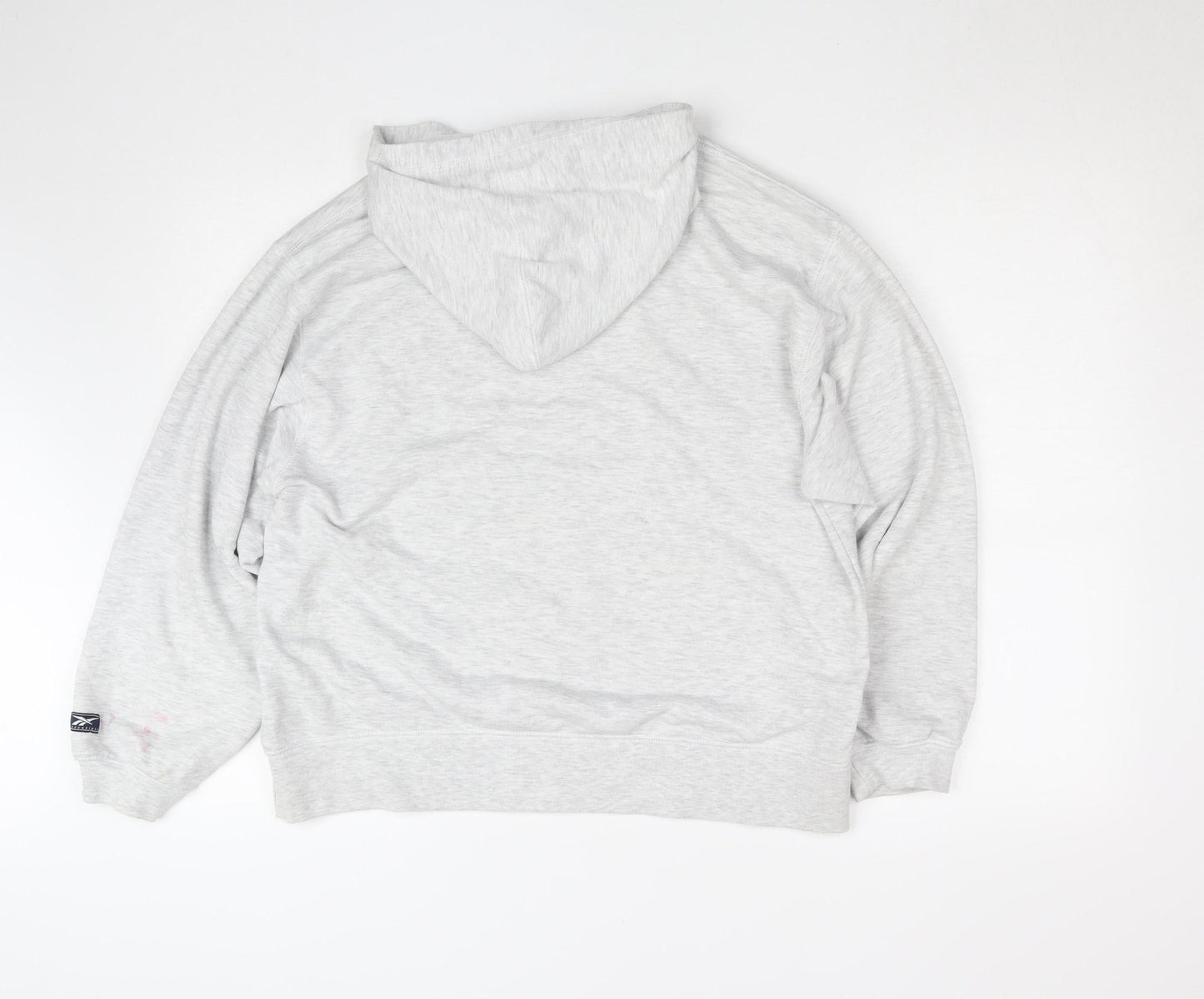 Reebok Essentials Women Grey Size 14 Pullover Hoodie Sweatshirt