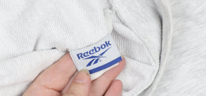 Reebok Essentials Women Grey Size 14 Pullover Hoodie Sweatshirt