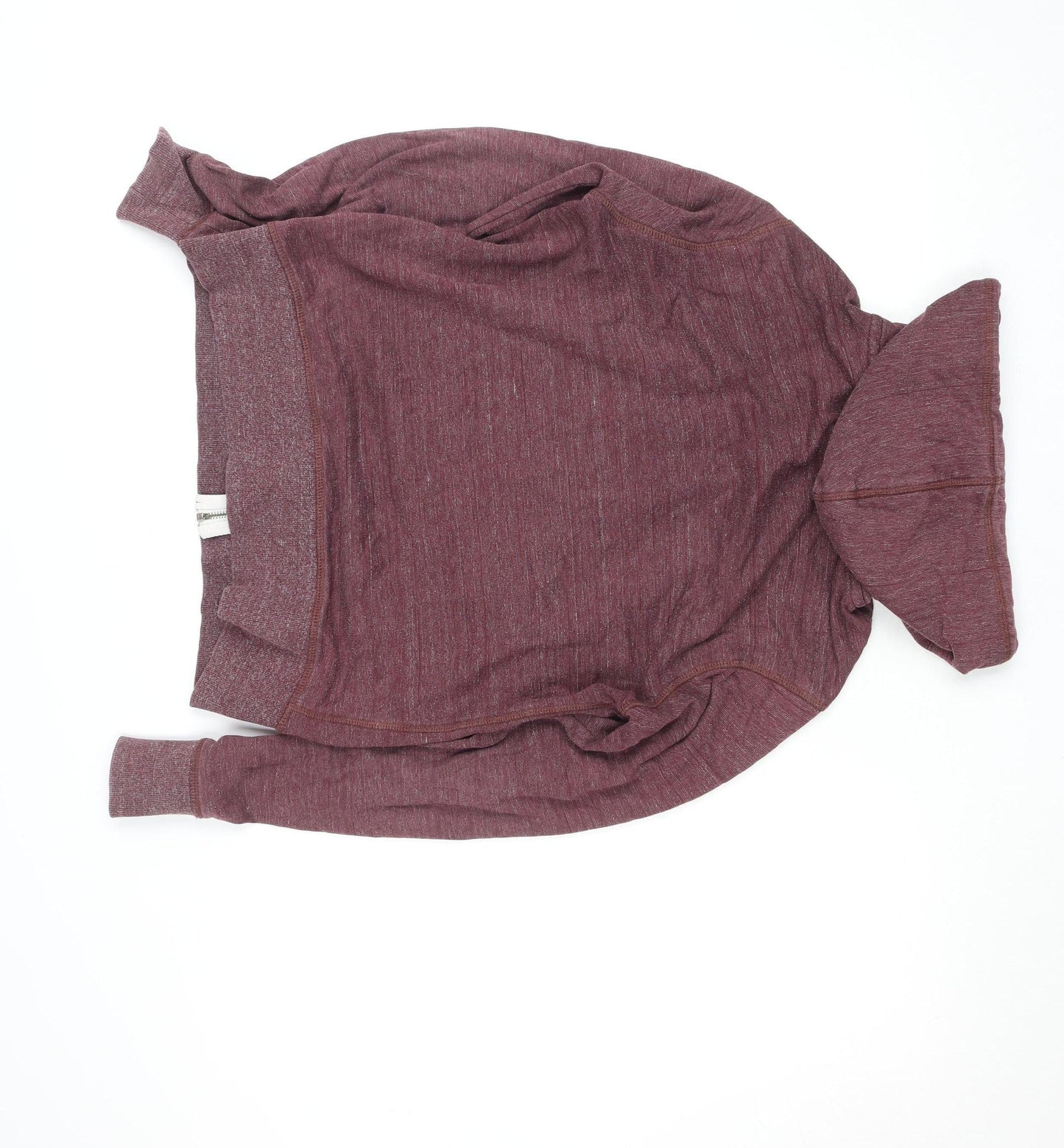 Womens UK Size S JACK & JONES Red Full Zip Hoodie