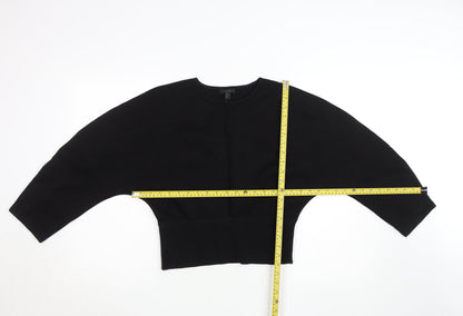 Womens UK Size S COS Black Basic T-Shirt