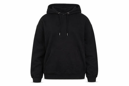 Womens UK Size XS REALman Black Pullover Hoodie