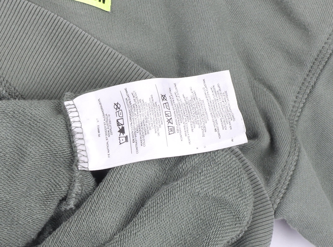 Womens UK Size M P.E Nation Green Pullover Sweatshirt