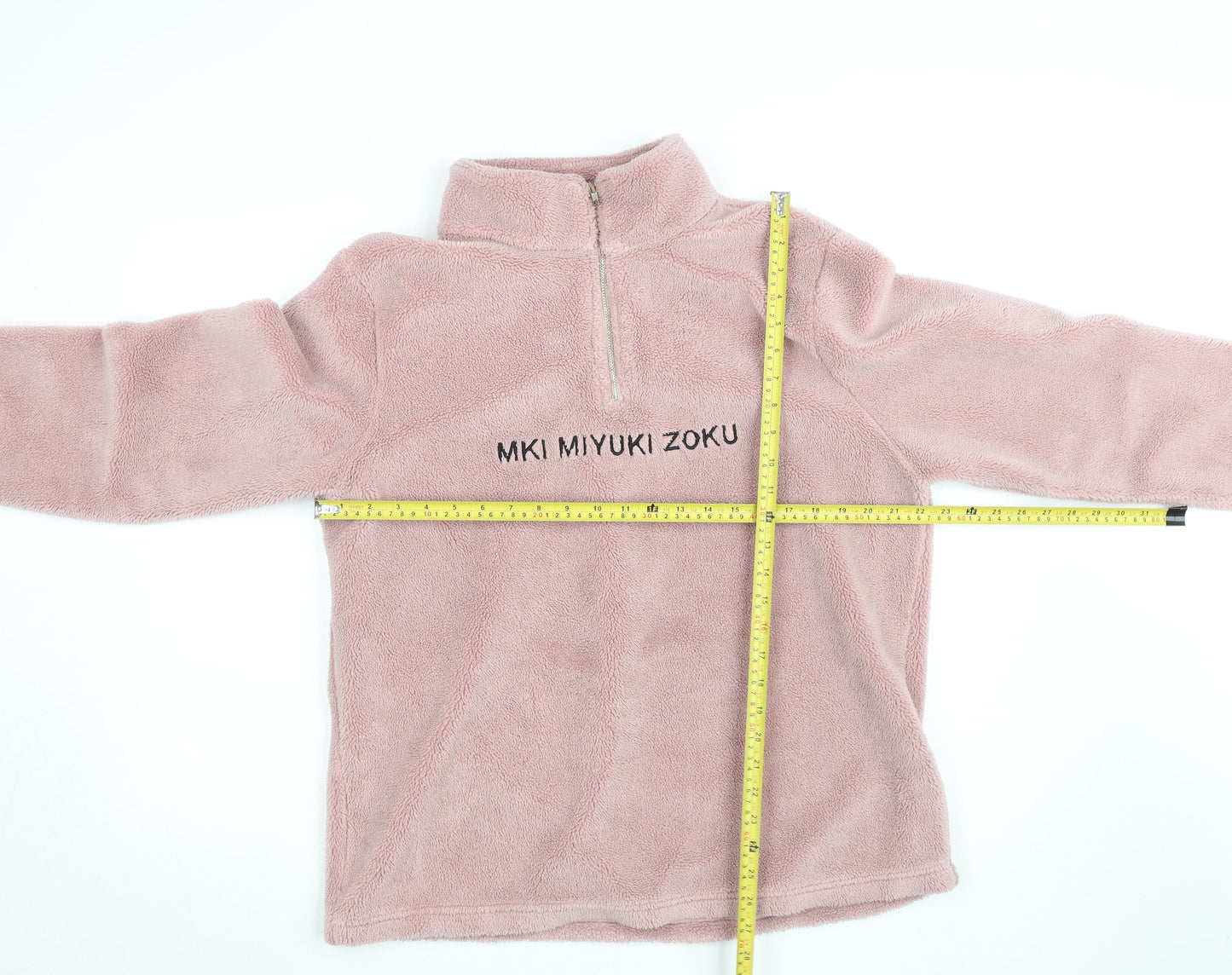 Womens UK Size L MKI Miyuki Zoku Pink Pullover Sweatshirt