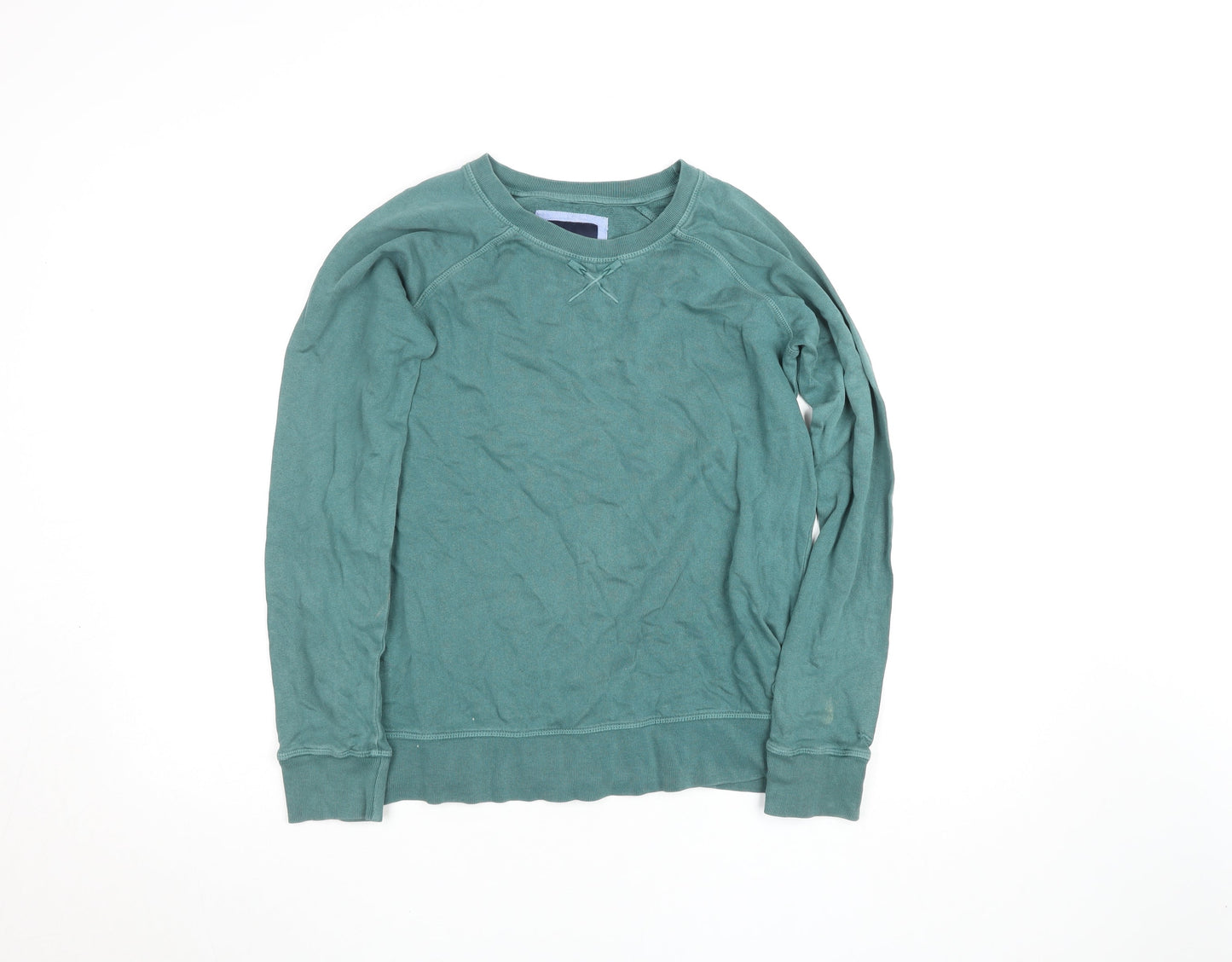 Womens UK Size 10 Crew Clothing Company Green Pullover Sweatshirt