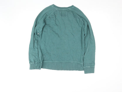 Womens UK Size 10 Crew Clothing Company Green Pullover Sweatshirt