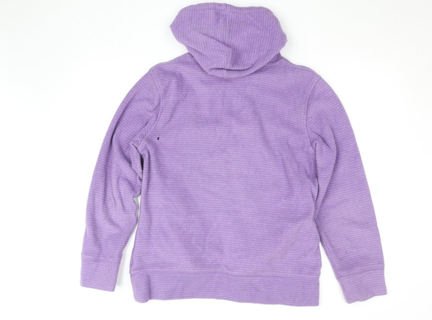 Regatta Women Purple Size 12 Hooded Fleece Activewear Jacket