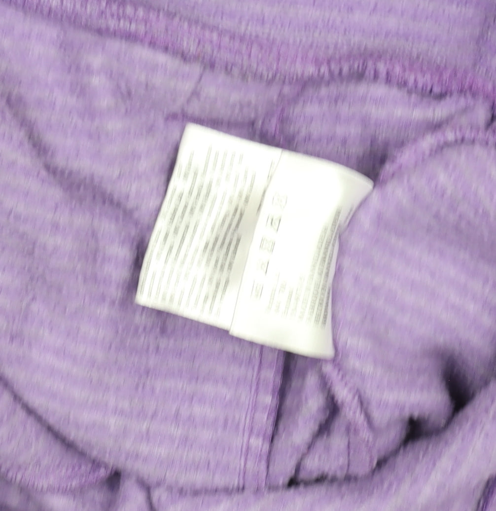 Regatta Women Purple Size 12 Hooded Fleece Activewear Jacket