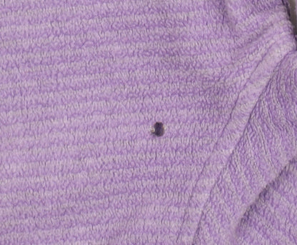 Regatta Women Purple Size 12 Hooded Fleece Activewear Jacket