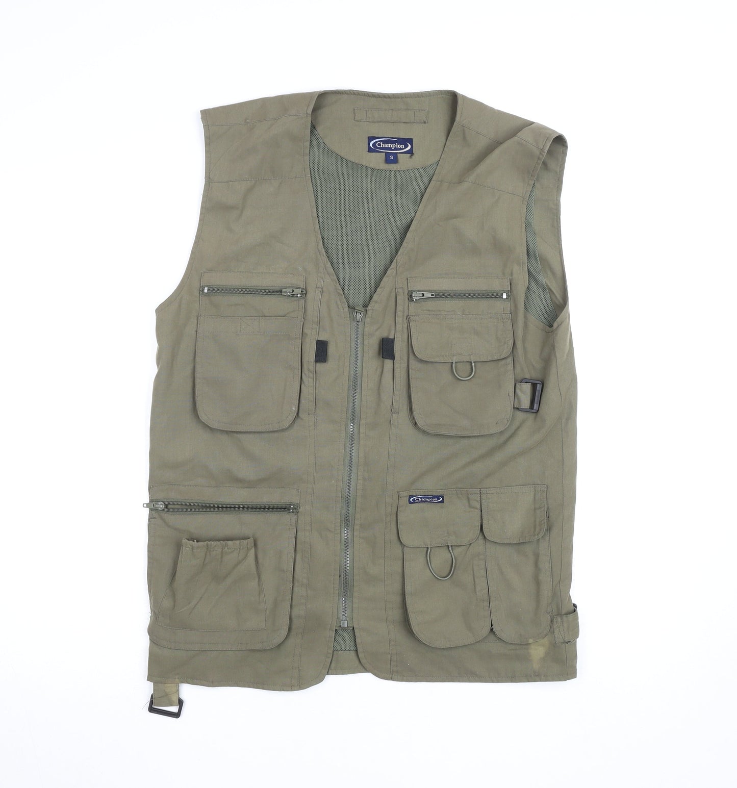 Mens UK Size S Champion Green Bodywarmer