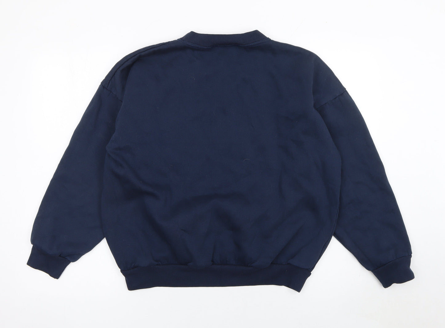 Womens UK Size XL Leisure Line Blue Pullover Sweatshirt