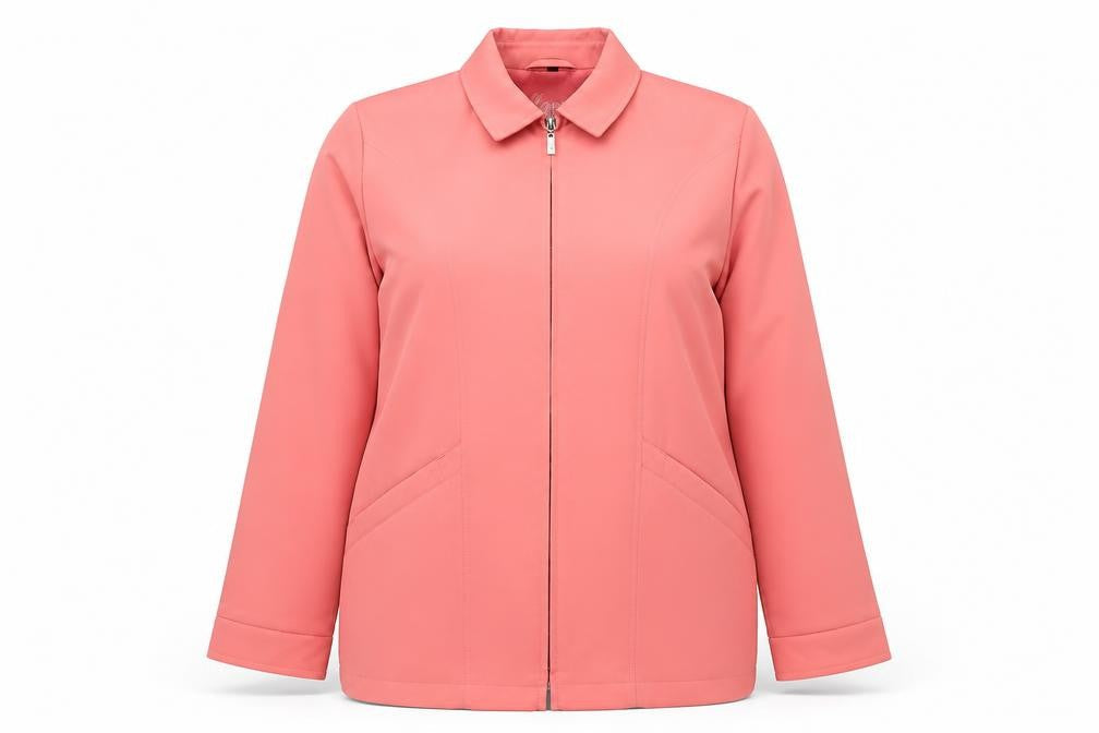 Womens UK Size 14 Klass Collection Pink Basic Jacket