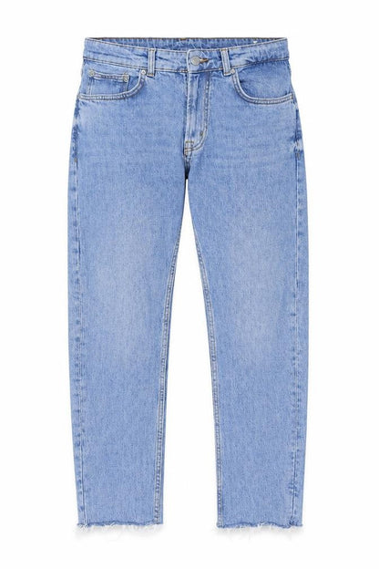 Mens UK Size 31 Zara Regular Fit Straight Blue Jeans
