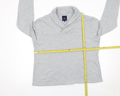Womens UK Size 14 Crew Clothing Company Grey Pullover Sweatshirt