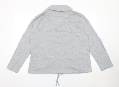 Womens UK Size 14 Crew Clothing Company Grey Pullover Sweatshirt