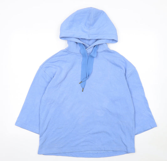 Womens UK Size 8 Only Blue Pullover Hoodie